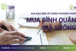 KHI NÀO NÊN ÁP DỤNG PHƯƠNG PHÁP MUA BÌNH QUÂN GIÁ XUỐNG? 